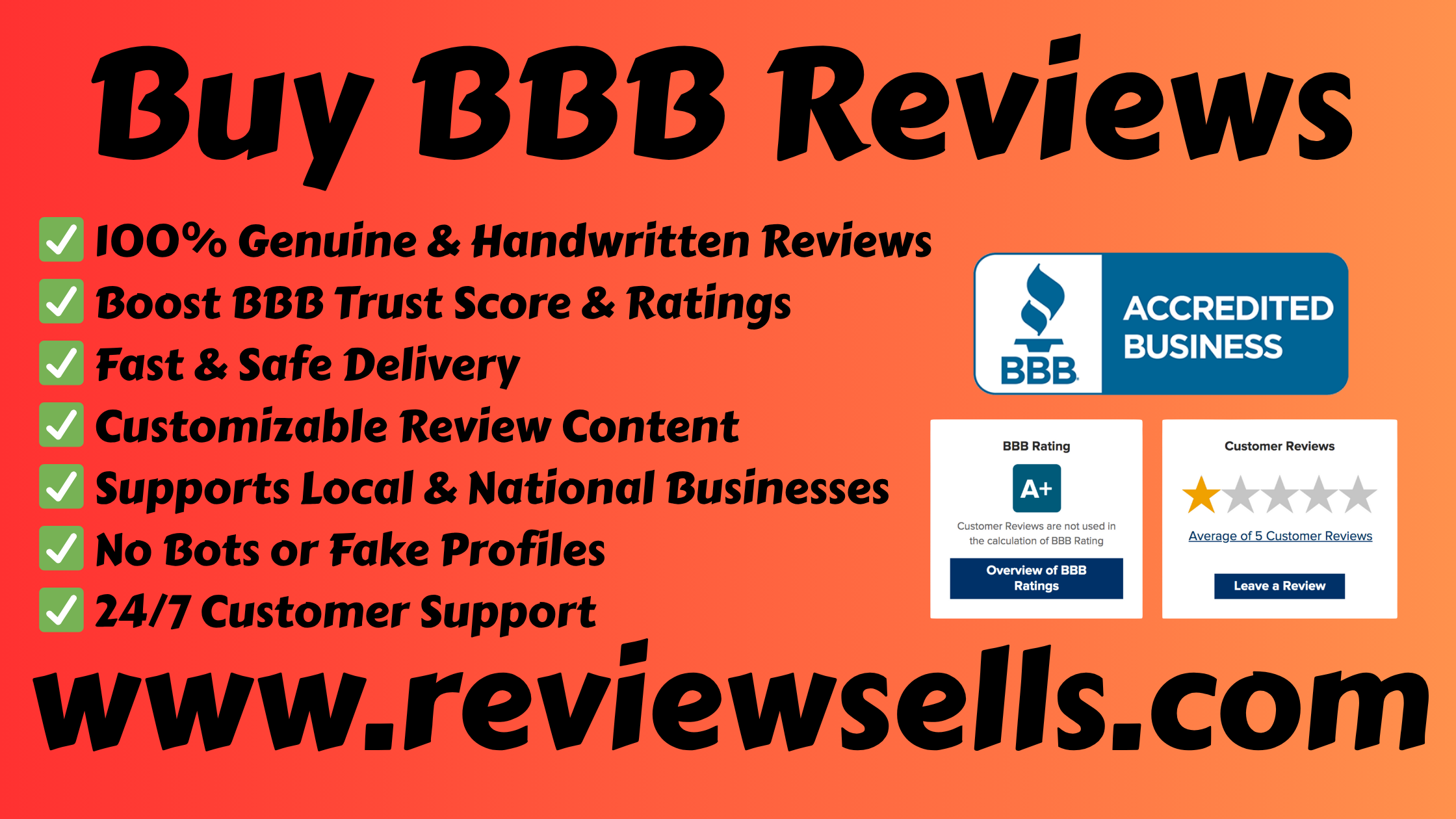 Buy BBB Reviews