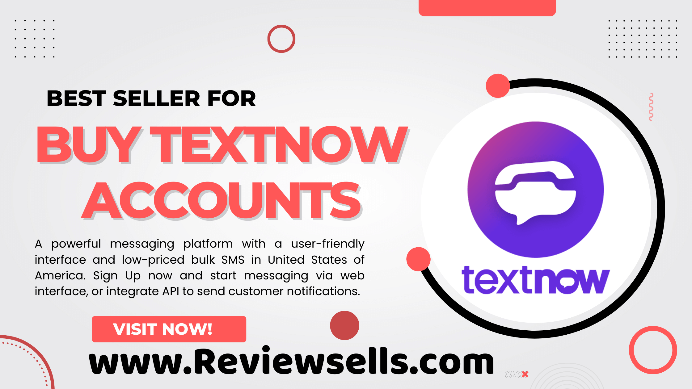 Buy Textnow Accounts 