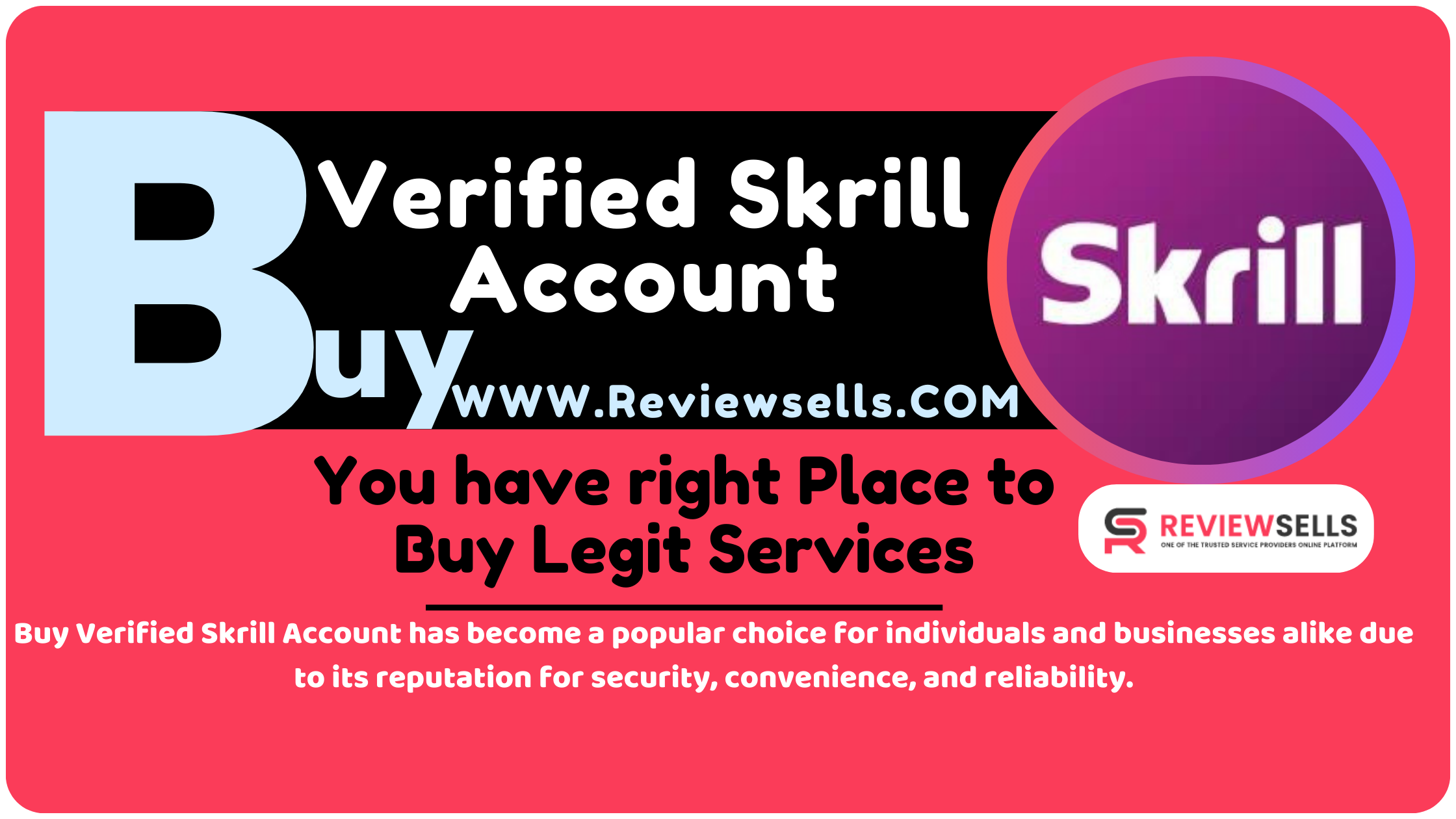 Buy Verified Skrill Account